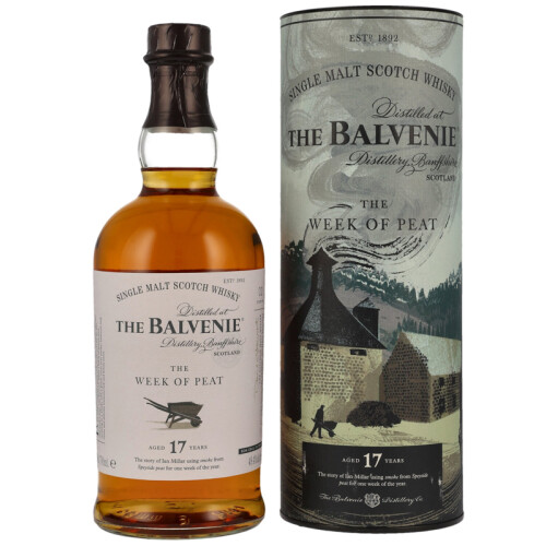 Balvenie 17 Jahre Week of Peat - Whisky Single Malt Schottland 49,4% 0,70l