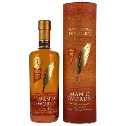 Annandale 2018/2023 Man O Words Founders Selection Double Oak #511 Whisky 61,6% 0,70l