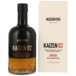 Mackmyra Kaizen 02 Shinobi Tea Casks - Single Malt Whisky...