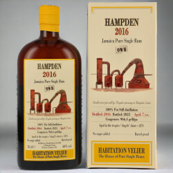 Hampden Rum 2016/2023 OWH Habitation Velier Jamaica 60%...
