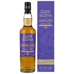 Glen Scotia 9 Jahre Unpeated Fino Sherry Finish -...
