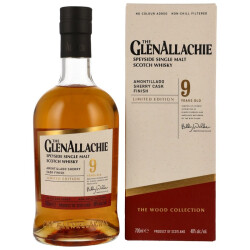 GlenAllachie 9 Jahre Amontillado Sherry Finish Whisky 48%...
