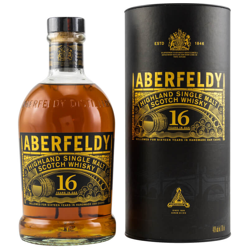 Aberfeldy 16 YO Single Malt Whisky 40% 0.7l (89,29 € pro 1 l)