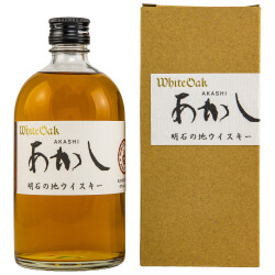 Akashi White Oak Japanischer Blended Whisky 40% vol. 0,50...