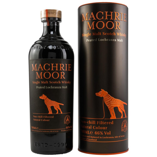Arran Machrie Moor | Peated Lochranza Malt | Schottischer Single Malt Whisky | Non Chill Filtered - Natural Colour - 46% 0,70l