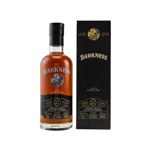 Aultmore Darkness 22 Jahre Oloroso Octave Finish 50,2% vol. 0.50l