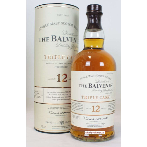 Balvenie 12 Jahre Triple (40% vol. 1 Liter)