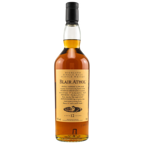 Blair Athol 12 Jahre Flora & Fauna Whisky 43% 0,70l