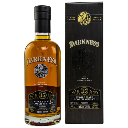 Blair Athol 15 Jahre Oloroso Cask Darkness Whisky 51,4% 0,50l