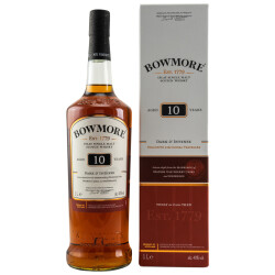 Bowmore Dark &amp; Intense 10 YO Islay Single Malt Scotch...