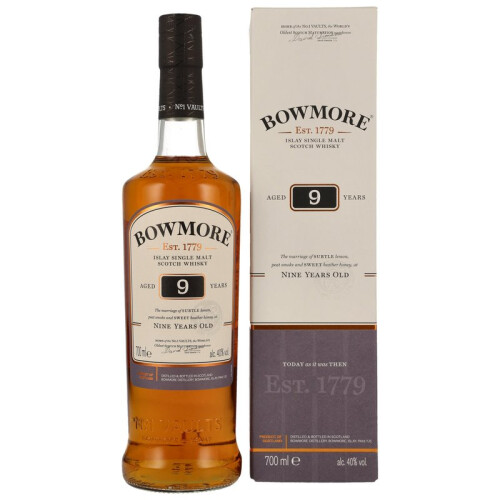 Bowmore 9 Jahre Whisky 40% 0,70l