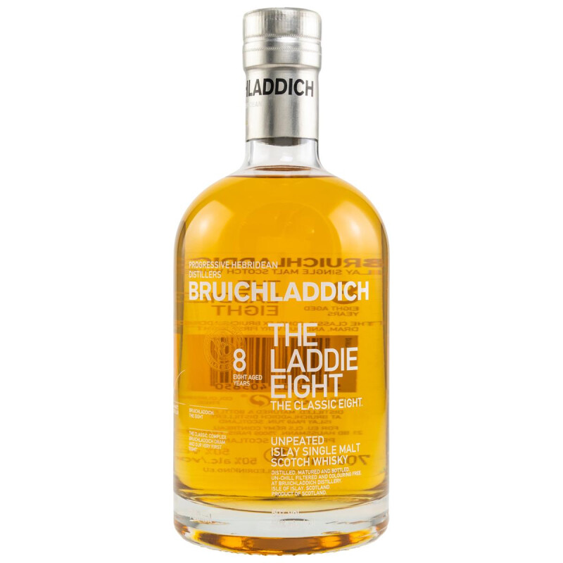 Bruichladdich The Laddie Eight 8 Jahre Whisky 50% 0.7l (85,36 € pro 1 l)