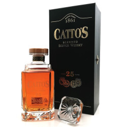 Cattos 25 Jahre Blended Scotch Whisky 40% vol. 0.70l