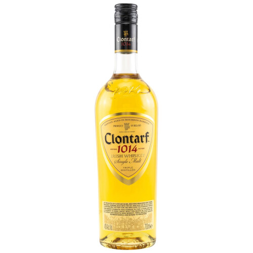 Clontarf 1014 Triple Distilled Single Malt Irish Whiskey 40% 0.7l