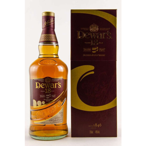 Dewars 18 Jahre Double Aged Whisky 40% Vol. 0.70l