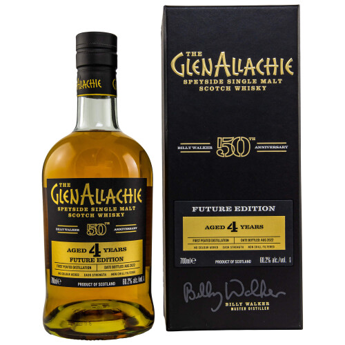 GlenAllachie 4 Jahre Future Edition Billy Walker 50th Anniversary - Highland Peated Single Malt Scotch Whisky