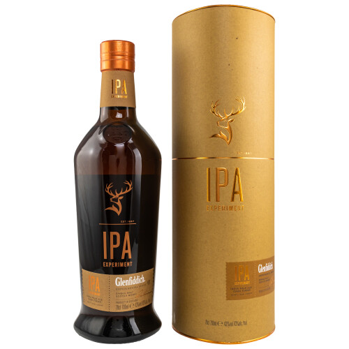 Glenfiddich IPA Experimental Cask | Schottland Whisky | Speyside Single Malt Scotch | mit Tube - 43% 0,70l