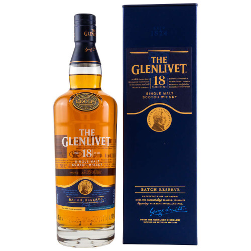 Glenlivet 18 Jahre Batch Reserve Speyside Single Malt Whisky Schottland 40% vol. 0,70l