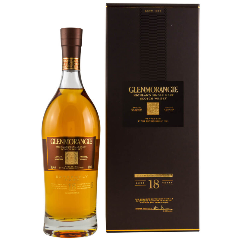 Glenmorangie 18 Jahre Whisky Extremely Rare (43% 0.70l) (139,86 € pro 1 l)