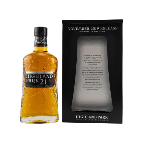 Highland Park 21 Jahre Single Malt Whisky Edition November 2019 - 46% 0,70l