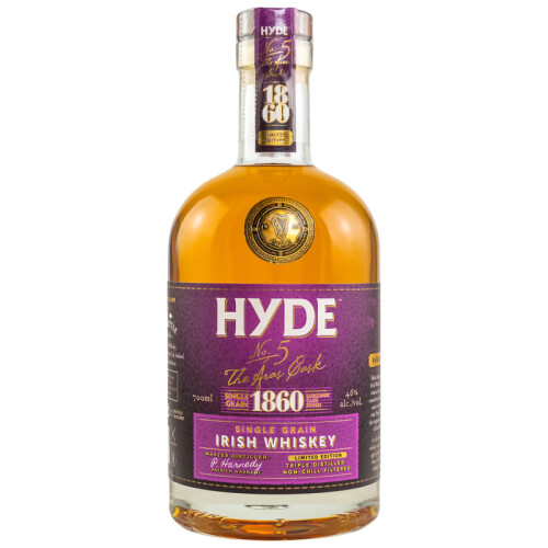 Hyde No 5 Burgundy Finish Single Grain Irish Whiskey 46% vol. 0,70 Liter