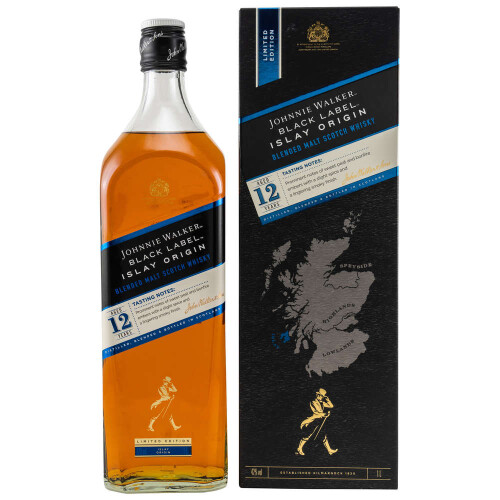 Johnnnie Walker 12 YO Black Label Islay Origin Whisky 42% 1,0l