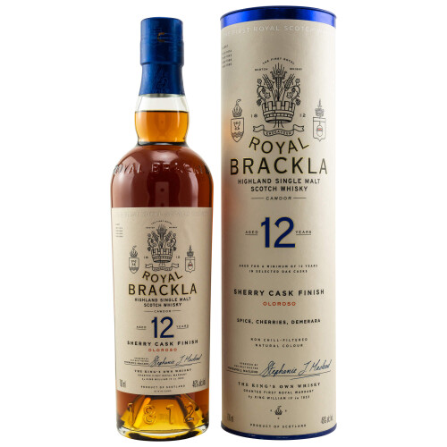 Royal Brackla 12 Jahre Whisky 46% 0.7l