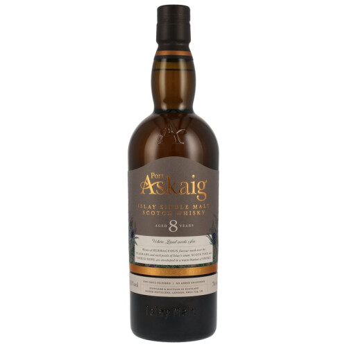 Port Askaig 8 Jahre Islay Single Malt Whisky Schottland 45,8% 0.7l