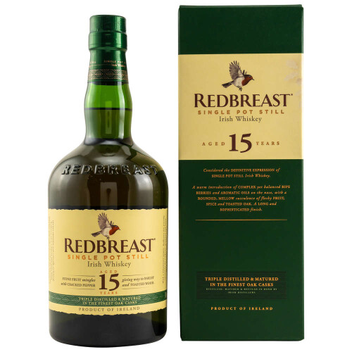 Redbreast 15 Jahre Irish Whiskey Pot Still