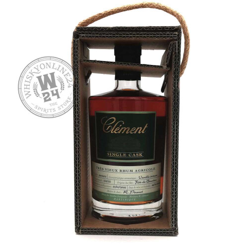 Clement Rhum Agricole Single Cask Rum 2002-2018 - 41,2% 0,50l