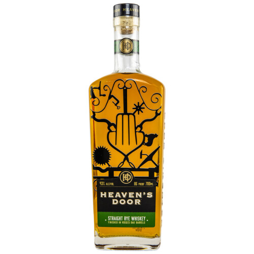 Heavens Door Straight Rye Whiskey 46% - 0,70l