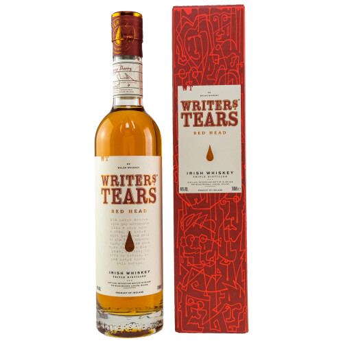 Writers Tears Red Head Irish Whiskey 46% 0.7l