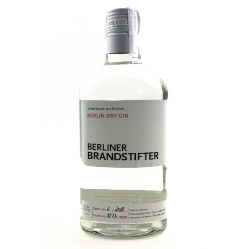 Berliner Brandstifter Dry Gin 43,3% 0.70l