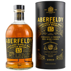 Aberfeldy 15 YO Whisky Finished in Pomerol Red Wine Cask...