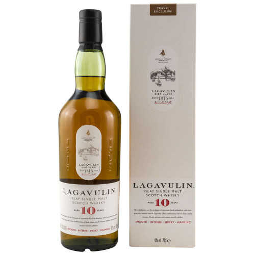 Lagavulin 10 YO Islay Single Malt Whisky (1 X 0,70l)