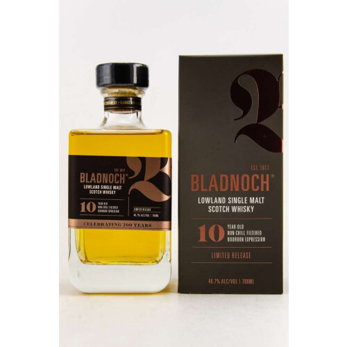 Bladnoch 10 YO Single Malt Whisky 46,7% 0,70l