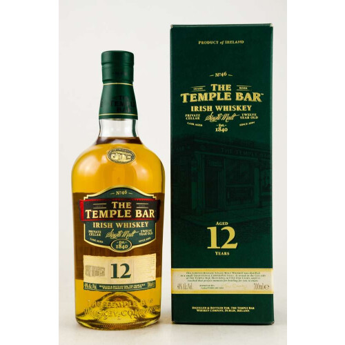 The Temple Bar 12 YO Irish Whiskey online günstig kaufen!