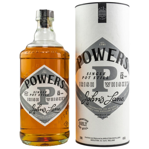 Powers Johns Lane Release 12 YO Irish Whiskey Pot Still 46% 0,70l
