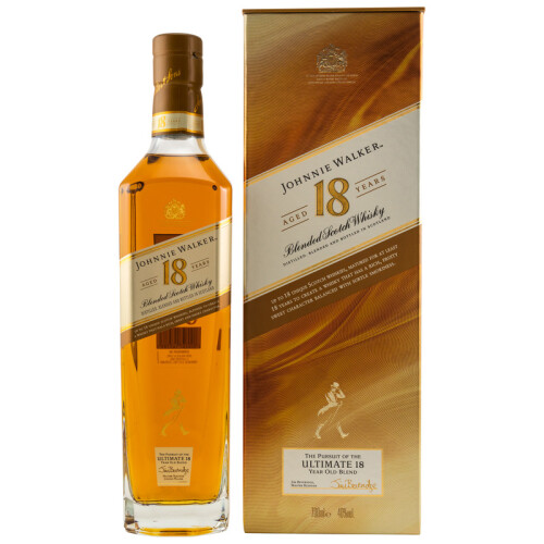 Johnnie Walker The Ultimate 18 Jahre | Schottischer Blended Whisky 40% 0,70l