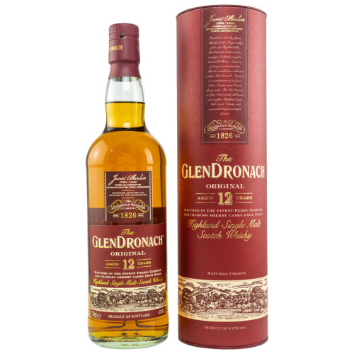 Glendronach 12 Jahre Original Whisky 43% 0,70l