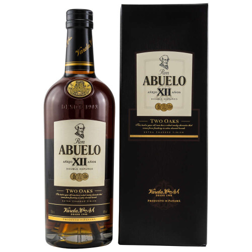 Abuelo Rum XII (12 Jahre ) Two Oaks Double Matured | Panama Rum - 40% 0,70l