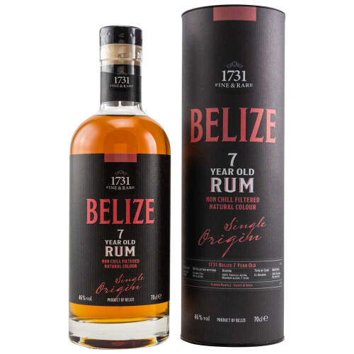 1731 Rum Fine & Rare Belize 7 YO