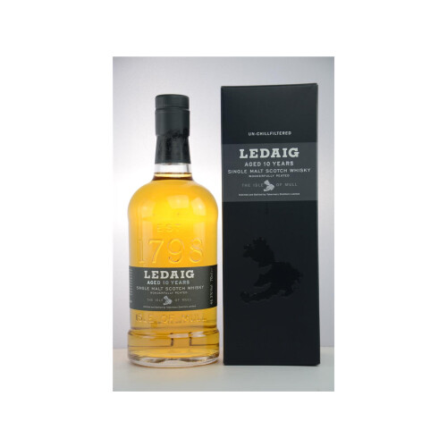 Ledaig 10 Jahre Peated Single Malt Whisky 46,3% vol. 0.70l
