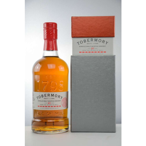 Tobermory 21 YO  Oloroso Sherry Cask Finish Whisky 46,3% 0,70l