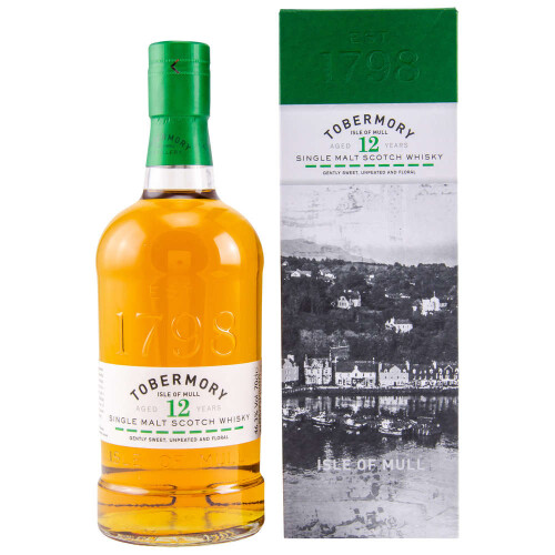 Tobermory 12 YO Isle Of Mull Whisky 46,3% Vol. 0,70 Liter