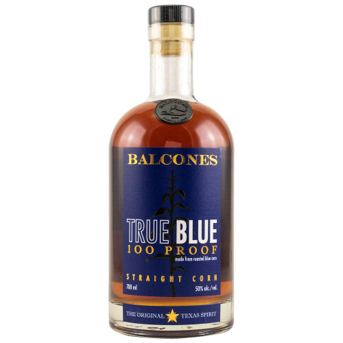 Balcones Whisky Texas True Blue 100 Proof Straight Corn Spirit 50% vol. 0,70 Liter