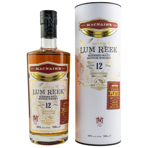MacNairs Whisky Lum Reek 12 Jahre Peated 46% vol. 0,70 Liter