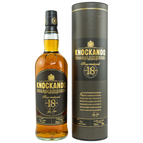 Knockando 18 Jahre | Schottland Whisky | Single Malt Scotch Speyside | Tube - 43% 0.7l