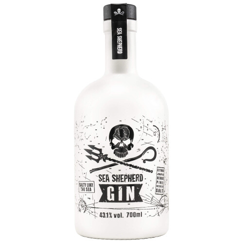 Sea Shepherd Gin | Maritime Edition | Salty like The Sea - 43,1% 0,70l