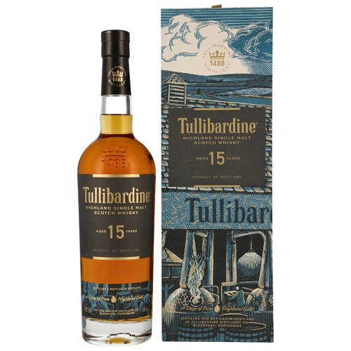 Tullibardine 15 Jahre Single Malt Scotch Whisky 43% 0,70l